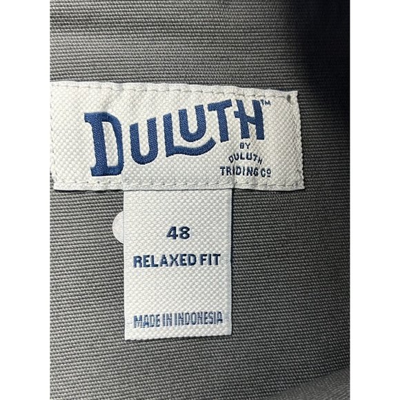 EUC Duluth Trading Men's Stretch Cargo Short with Belt Gray 48 Relaxed Fit - Picture 8 of 13